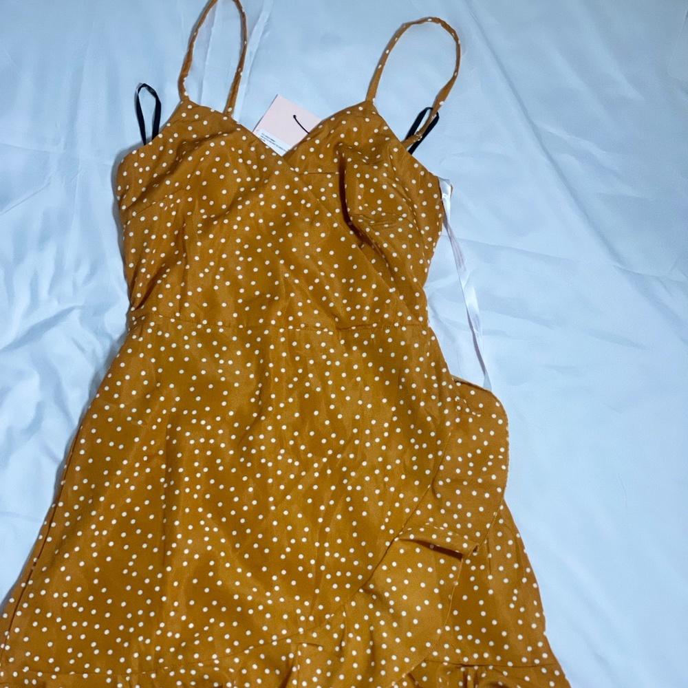 Polka-dot Mini Dress